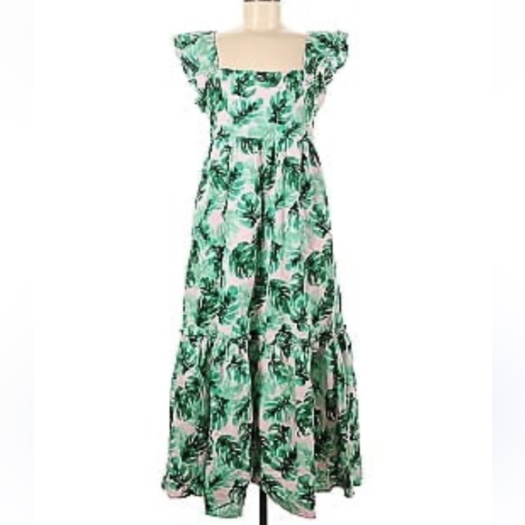 Buddy Love Ruched Maxi Sundress - Small - Picture 3 of 6